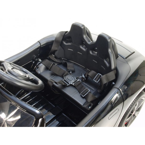 Jaguar F type/R s 2.4G dálkovým ovládáním, odpruženou nápravou, EVA koly a klíčky, ČERNÁ METALÍZA